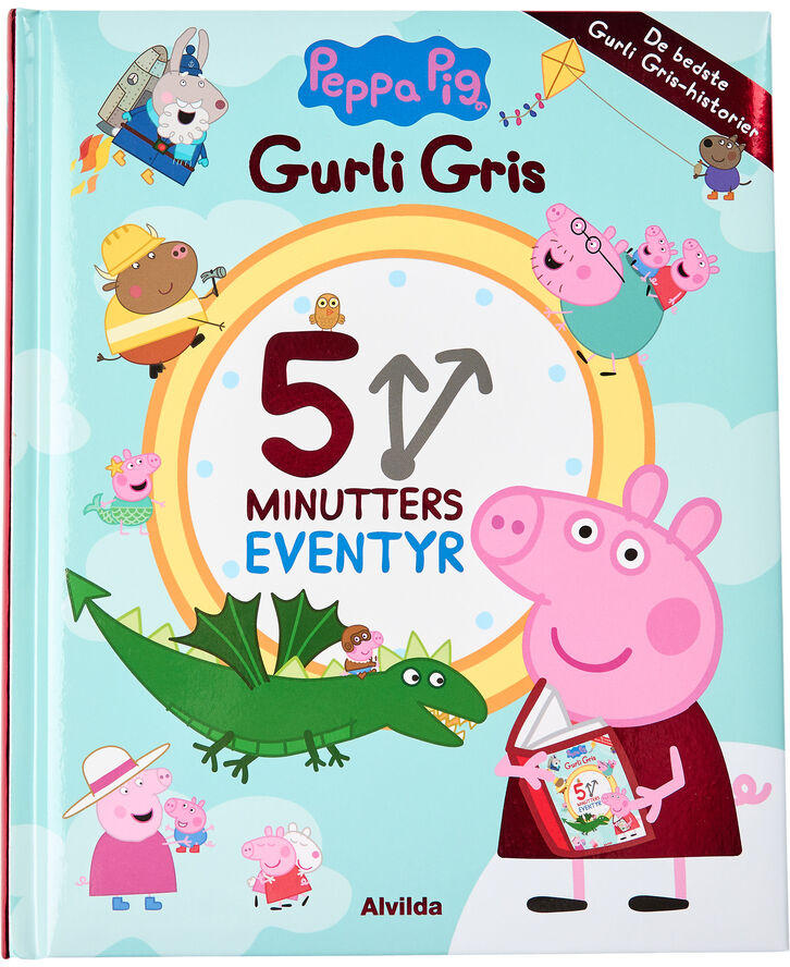 Peppa Pig - Gurli Gris - 5 minutters eventyr Bøger | 199.95 DKK Magasin.dk