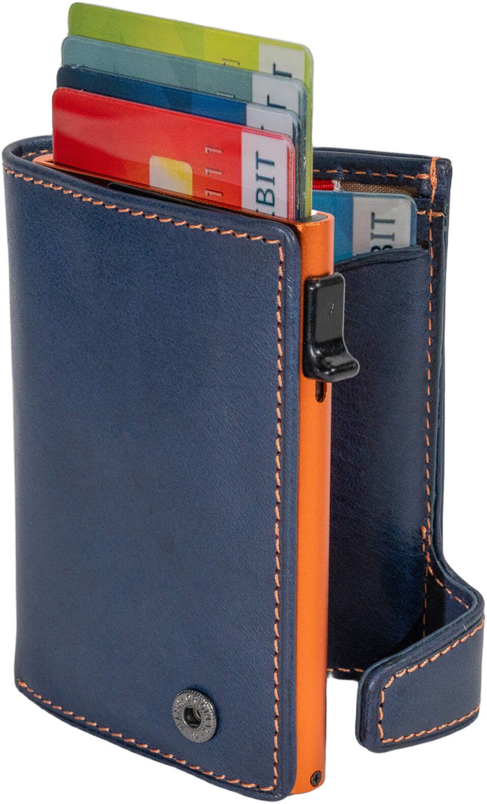 Furbo cardholder with banknote and coin pocket