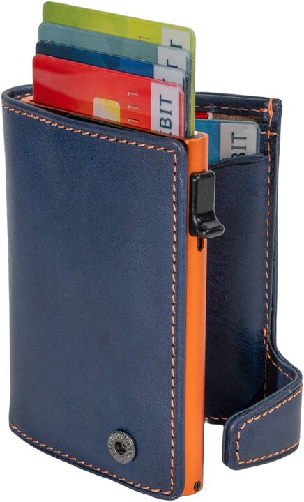 Furbo cardholder with banknote and coin pocket