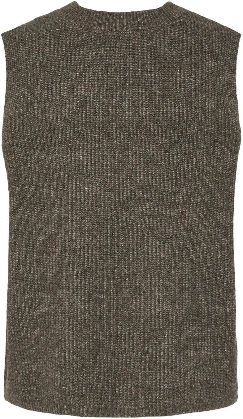 PCSILLY SL REV TIE VEST KNIT NOOS B