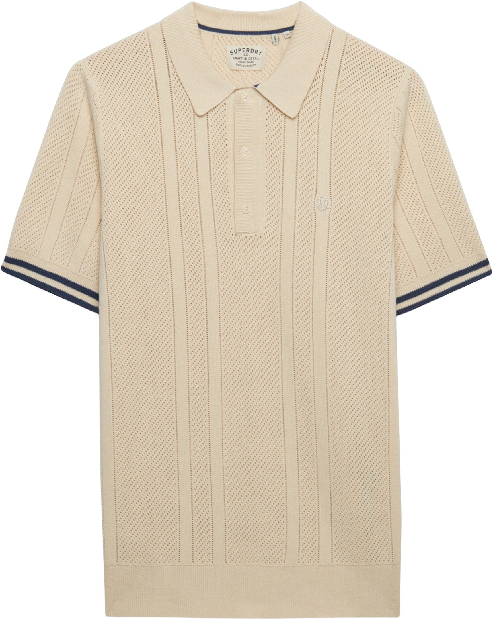 KNITTED TEXTURE S/S POLO