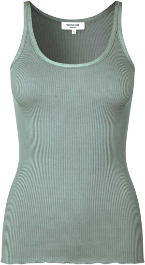 RWBelle Silk U-neck Strap Elastic Top