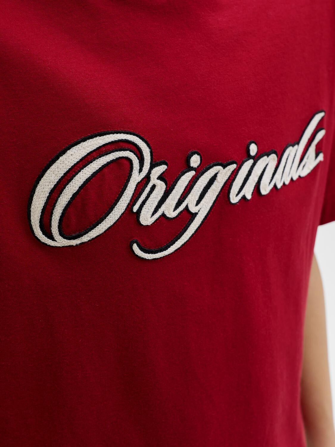 JORNANTUCKET EMB TEE SS CREW NECK J