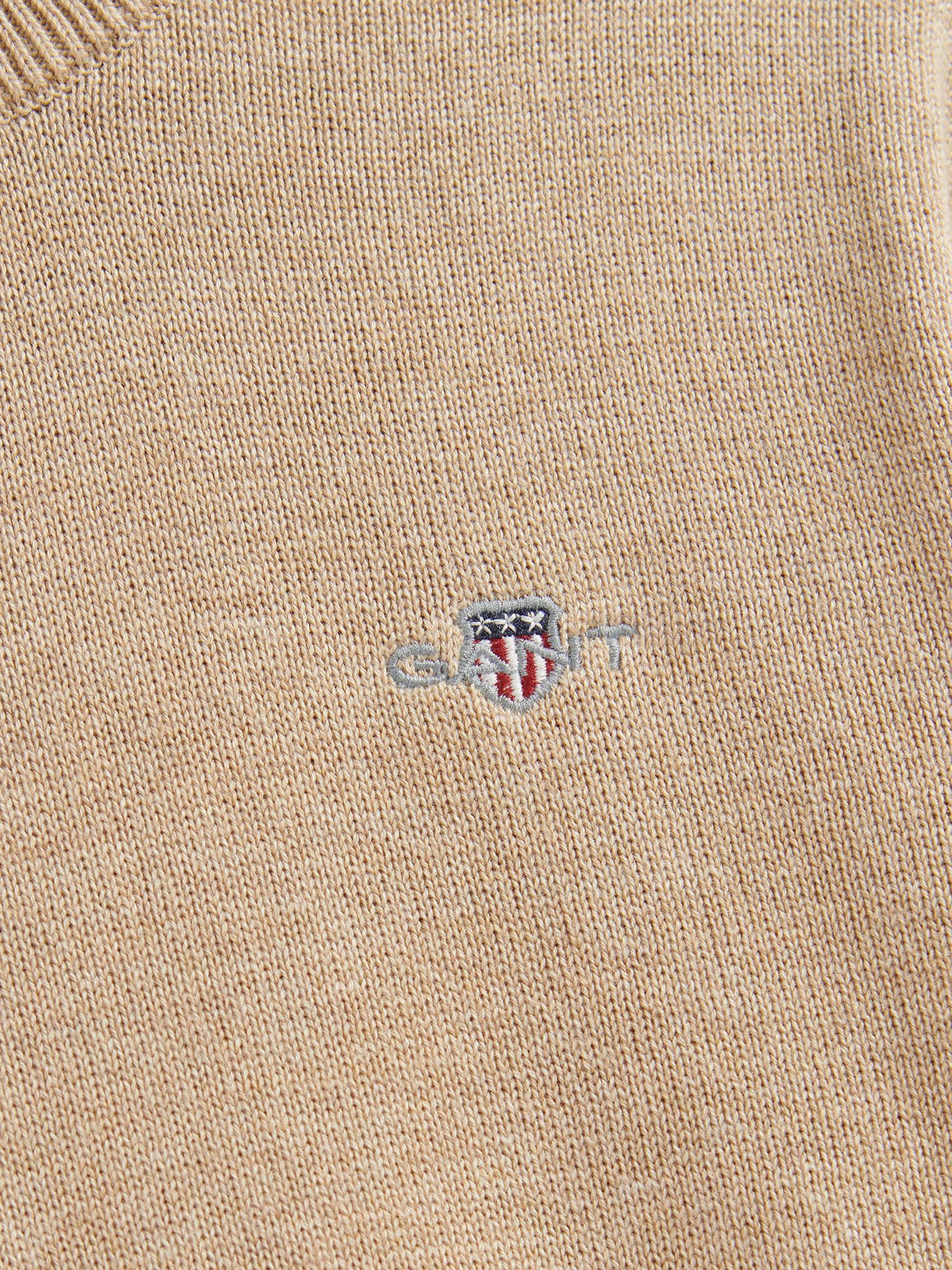Shield Cotton Crew Neck Sweater