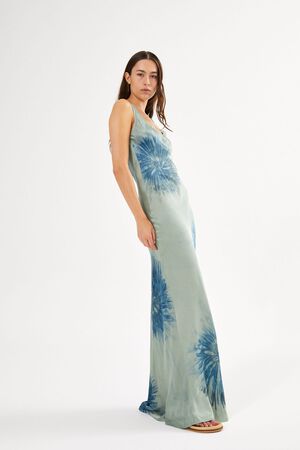 Cartwheel bias dress - Lavan