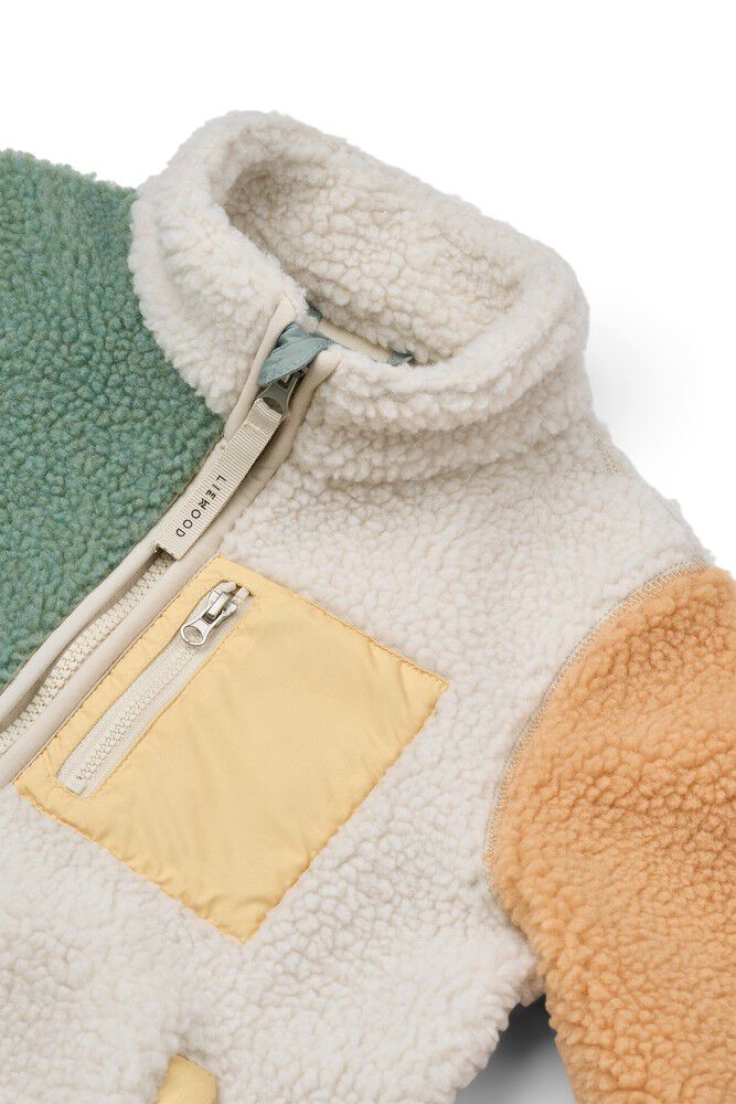 Nolan Pile Jacket Peppermint multi