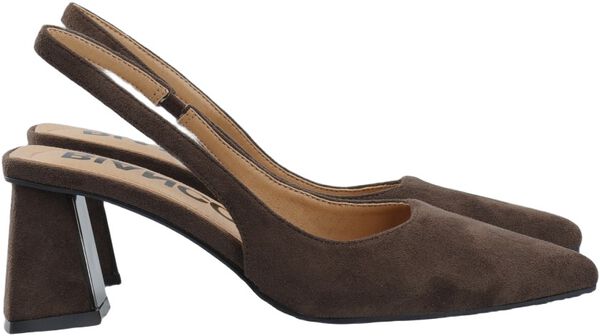 BIAMARALYN Slingback Faux Suede