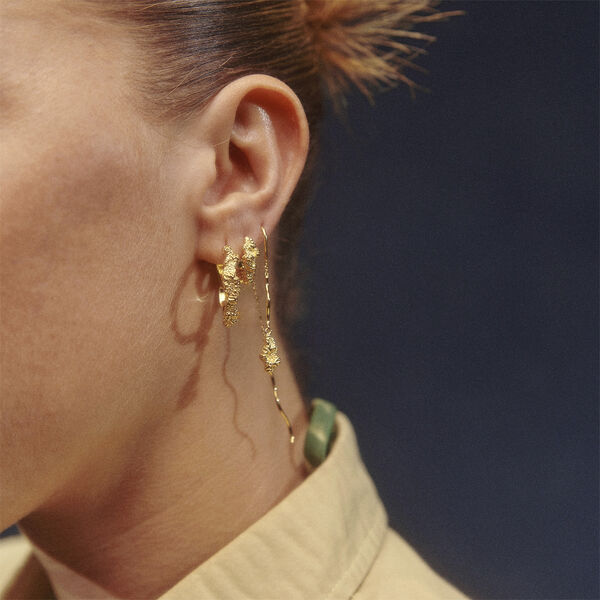 Small Levitate Crush Hoops