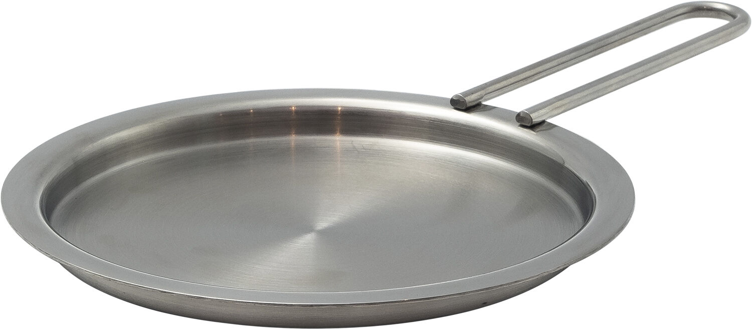 Tallerkenl&aring;g 13 cm rustfrit st&aring;l