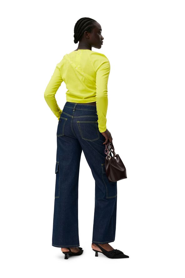 Stretch Cotton LS Blouse