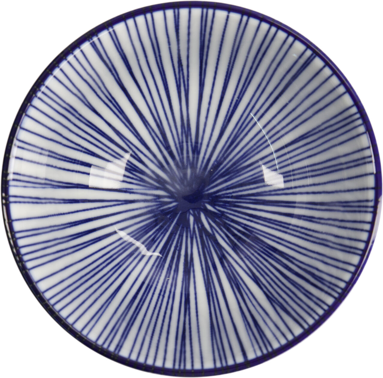 Nippon Blue Rice Bowl 12x6. 4cm Lines