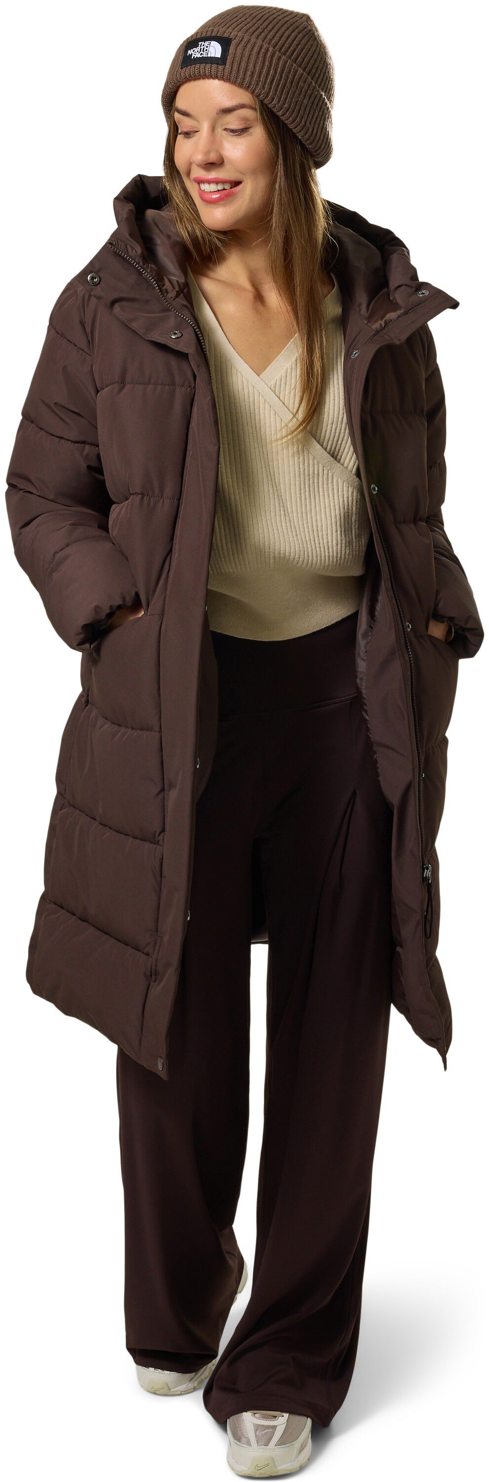 ENE KNITTED W WRAP SWEATER