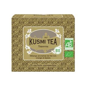 Organic Tsarevna - Box of 20 muslin tea bags - 40g