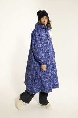 Danedream Drops Rain Poncho Dark Navy BERRYGOOD