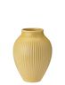 Knabstrup vase H 12. 5 cm yellow