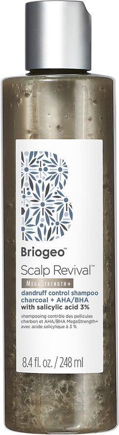 Scalp Revival MegaStrength+ - Shampooing antipelliculaire Charbon+AHA/