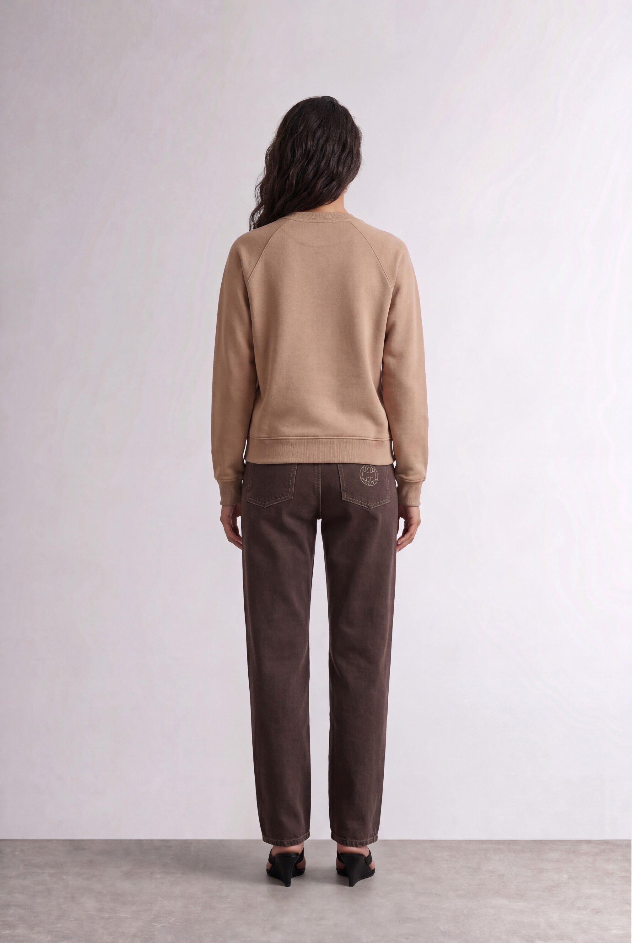 LR-NUKA 11 Sweatshirt Lys brun