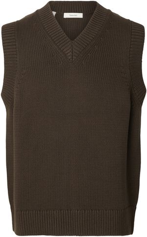 SLMBRAUN HEAVY KNIT VEST