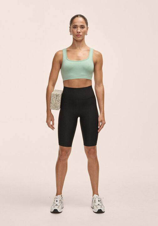 Scallop Seamless Sports BH
