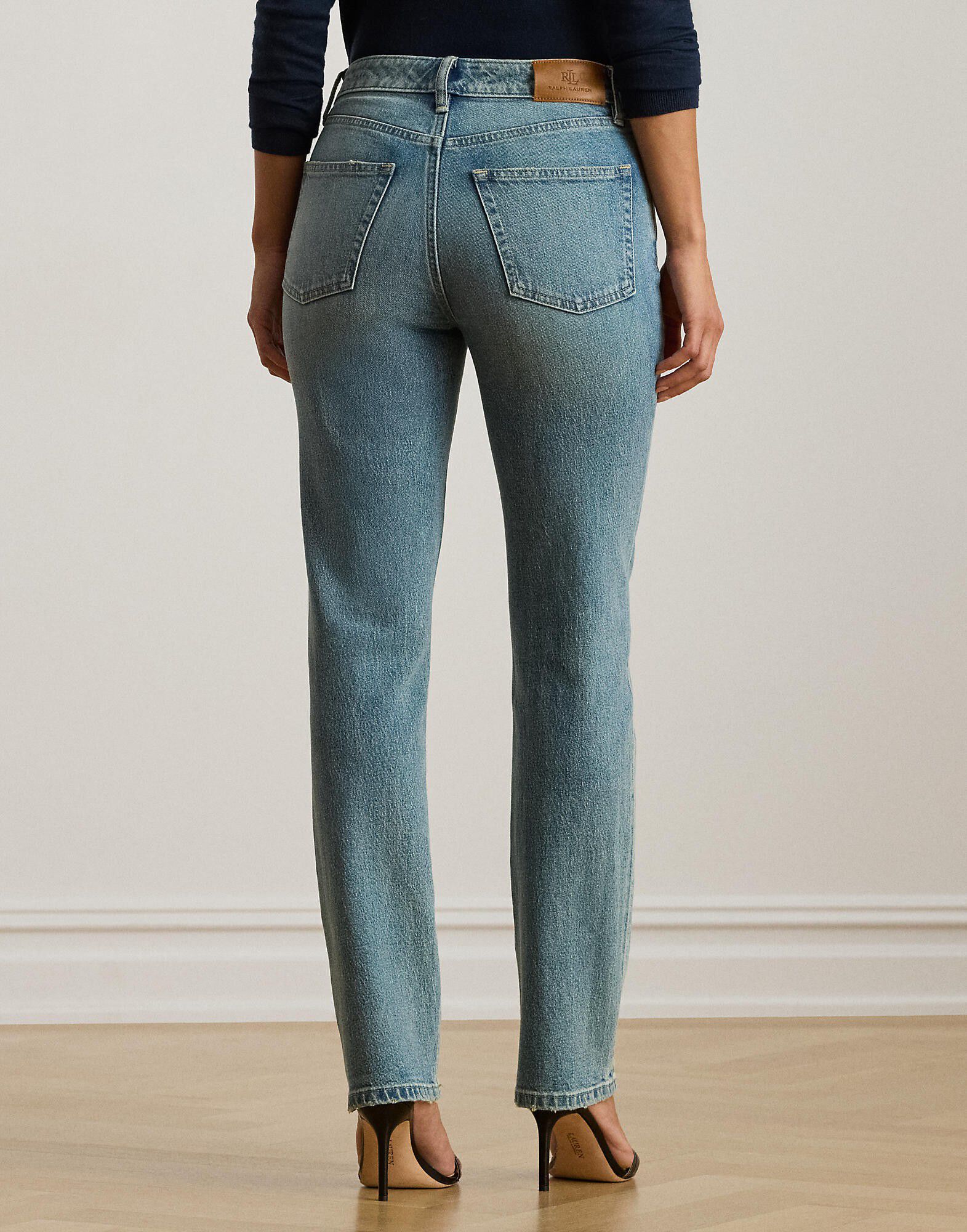 High-Rise Straight Ankle Jean