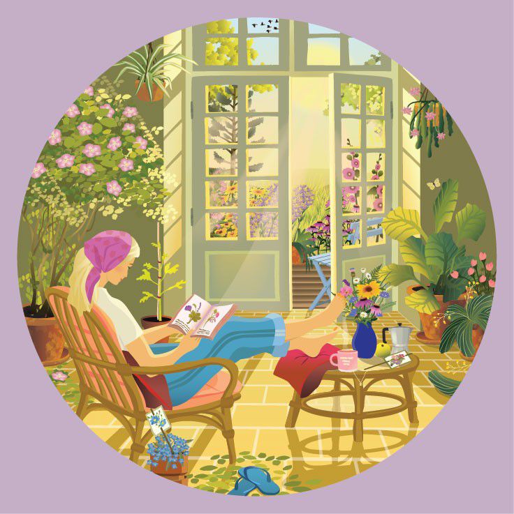 MORNING GLOW - puslespil med 1000 brikker