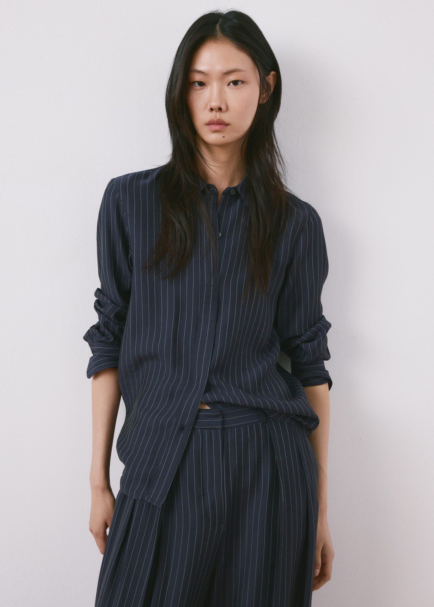 Pinstripe shirt