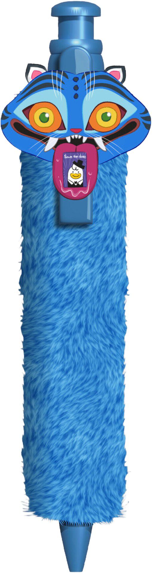KPop Fuzzy giant pen