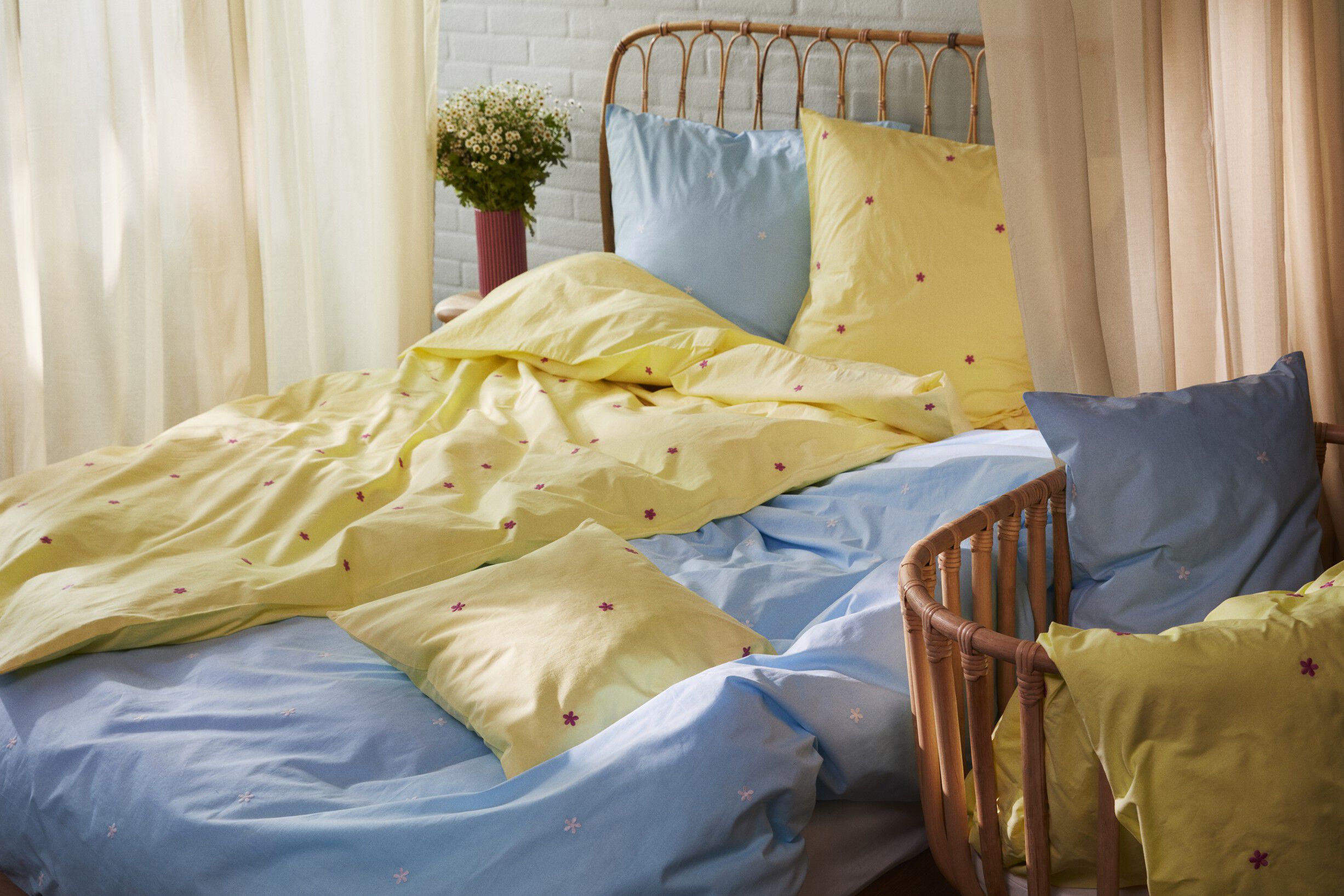 Daisy Senget&oslash;j 140x200 cm gul DK