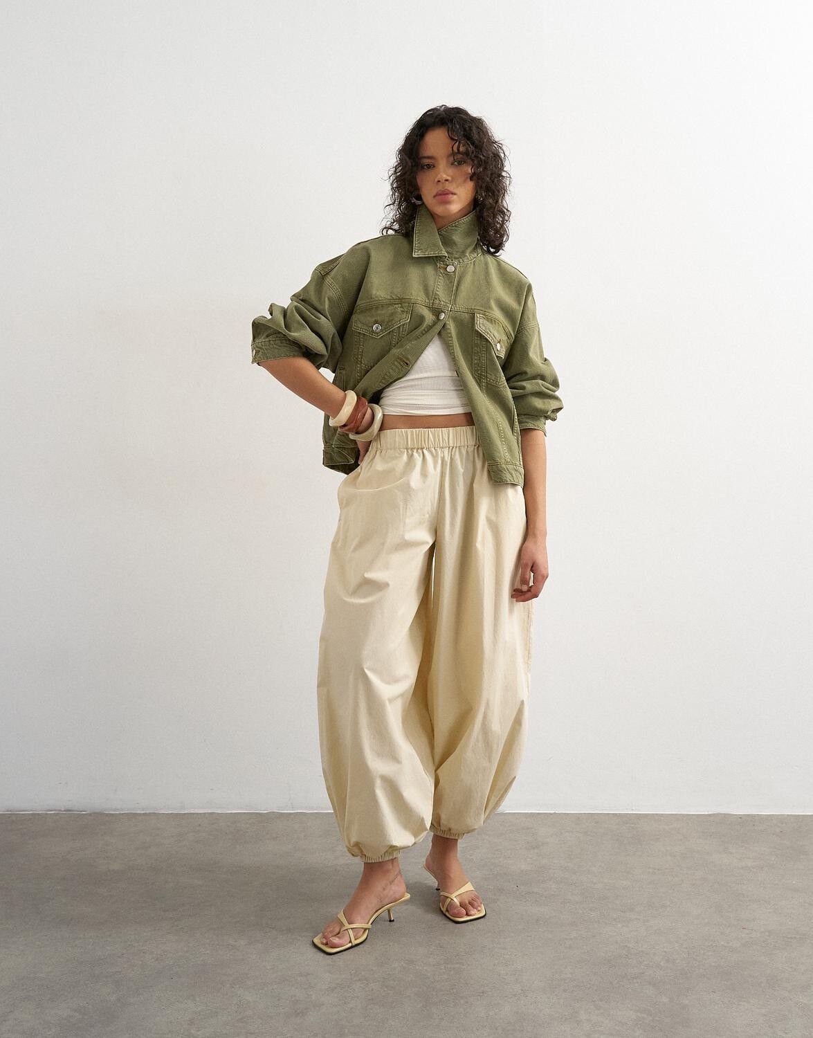 TSFREN BALLON TROUSERS WVN