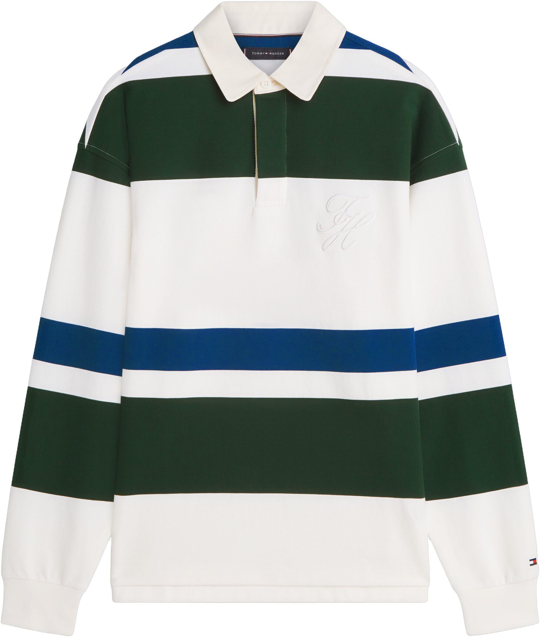 Stripe Relaxed Rugby Shirt