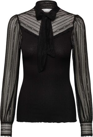 RWBeatha Silk Full lace Bow LS T-shirt