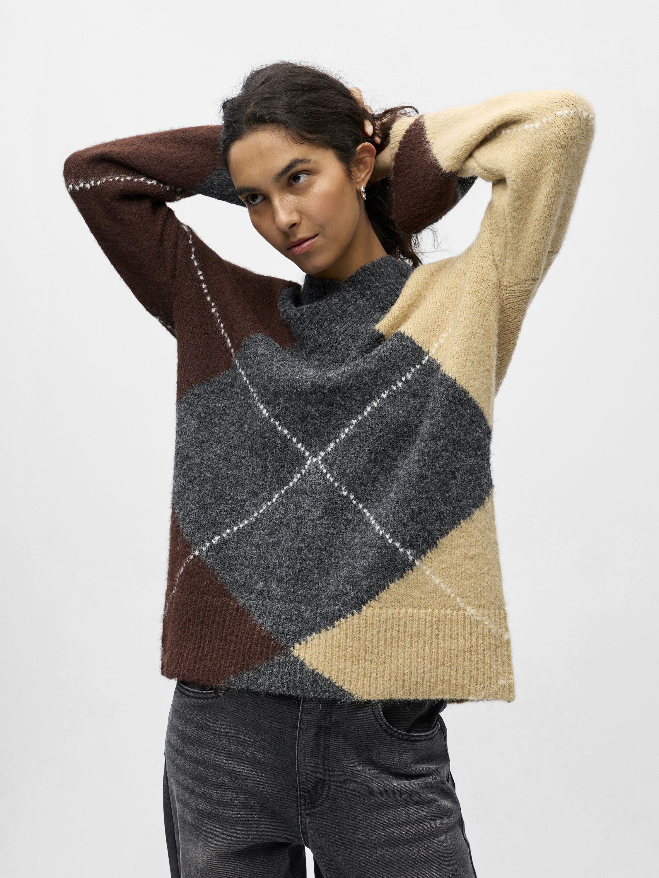 OBJZENA KNIT L/S LO PULLOVER 141