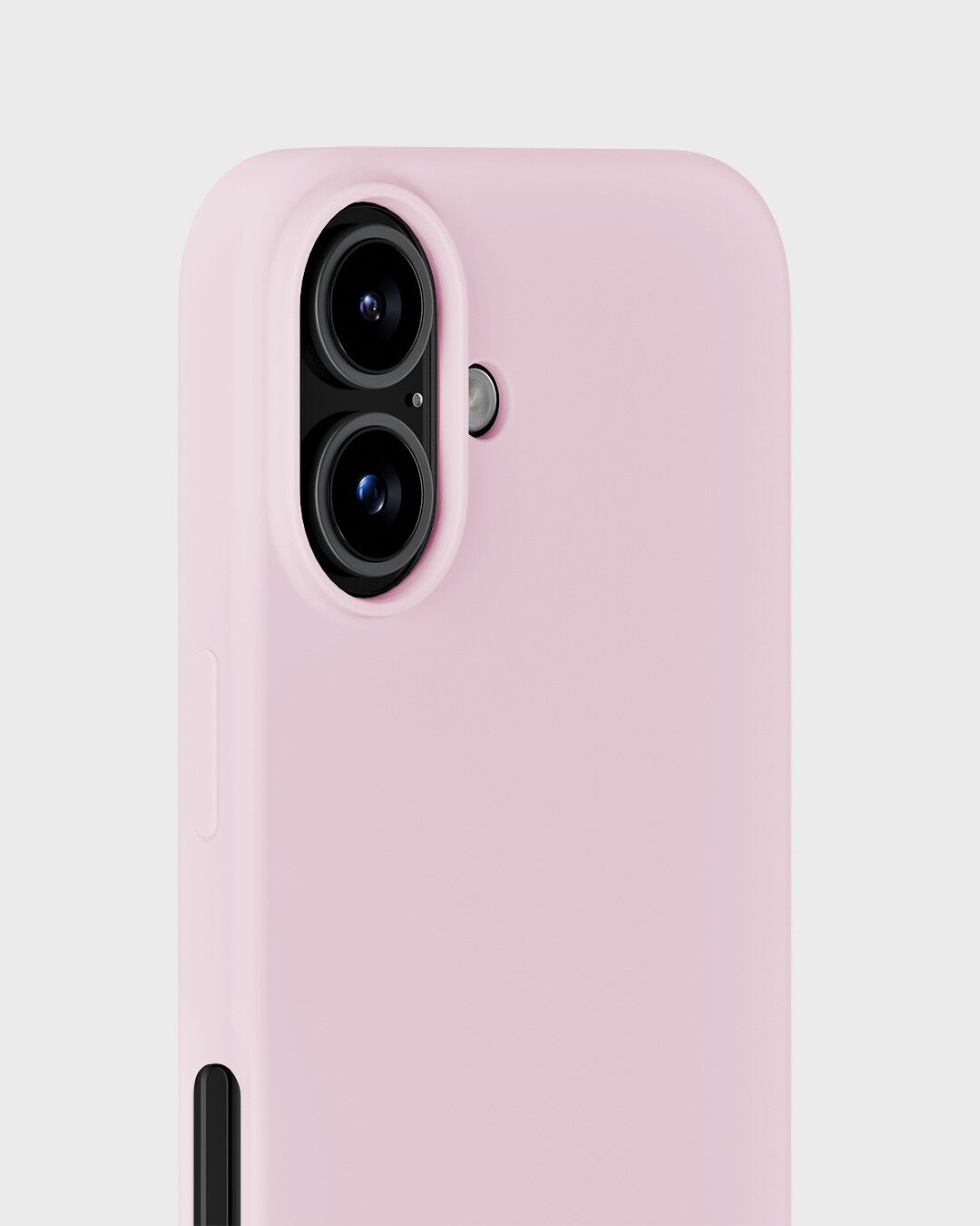 Silicone Case iPhone 16 Pale Pink