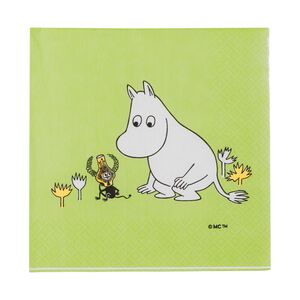 Moomin paper napkin 33cm Moomintroll