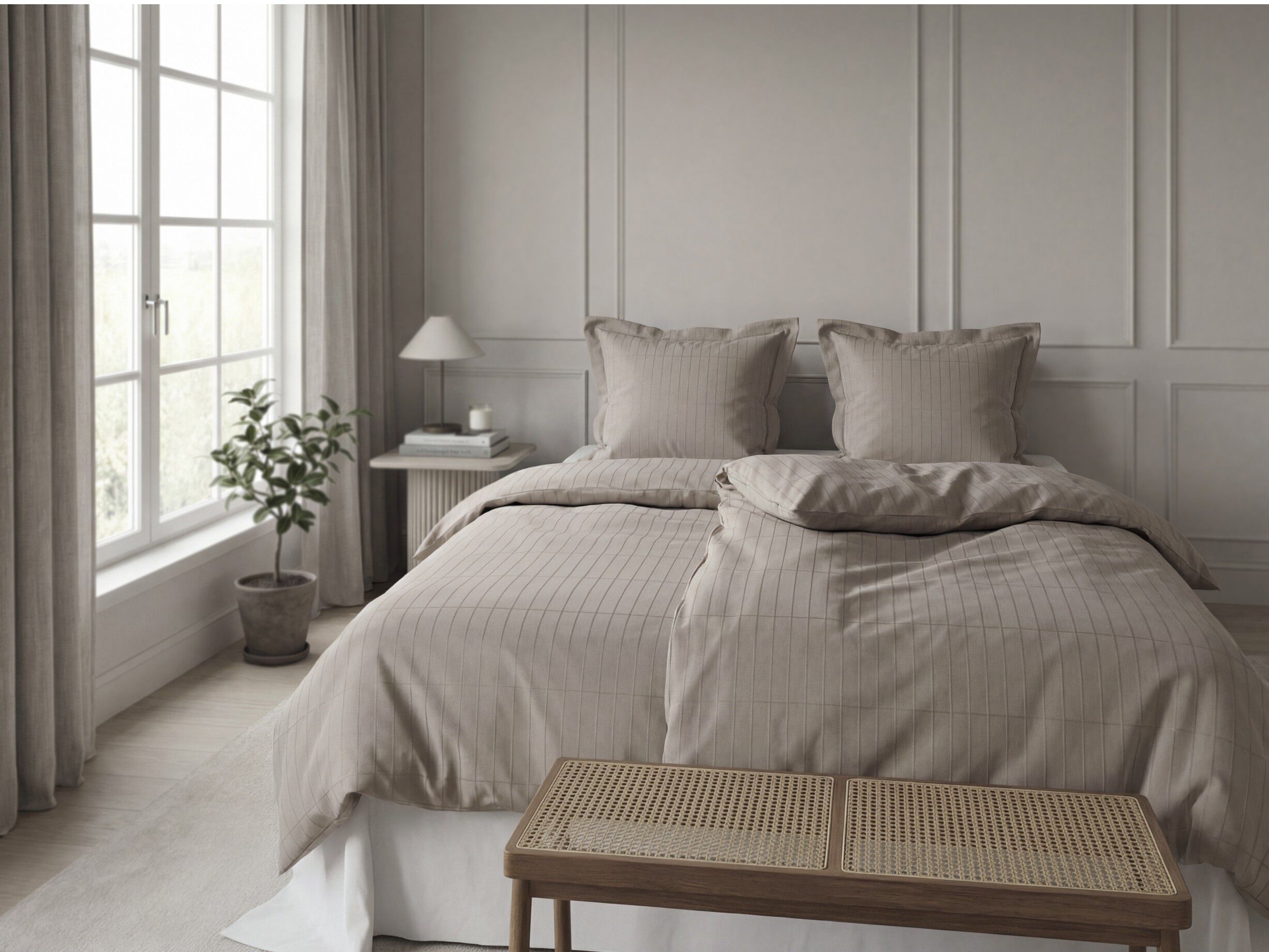 Senget&oslash;j 140x200 Essence  Suite One Optisk hvid