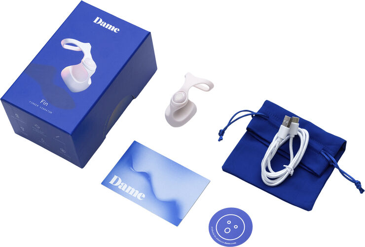DAME - FIN FINGER VIBRATOR QUARTZ