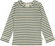 T-shirt L/S Modal Striped