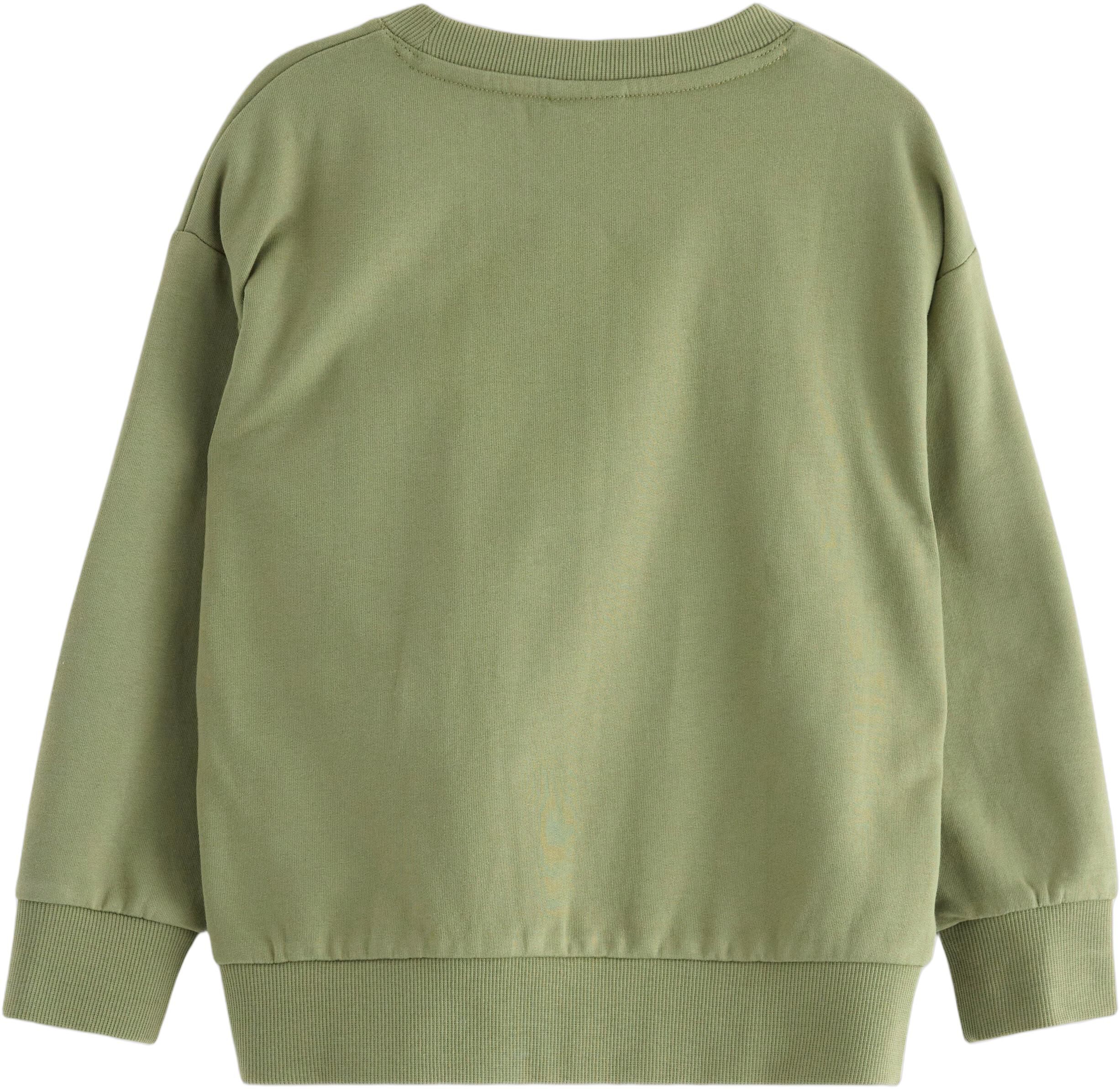 Comfy sweatshirt in cotton jersey w