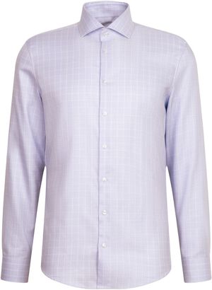 Business Shirt Slim Long sleeve Kent-Collar Check
