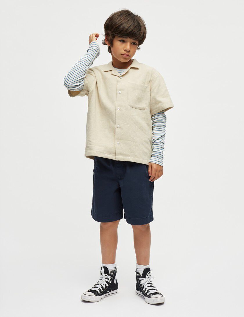 2x2 Cotton Stripe Talino Tee L/S