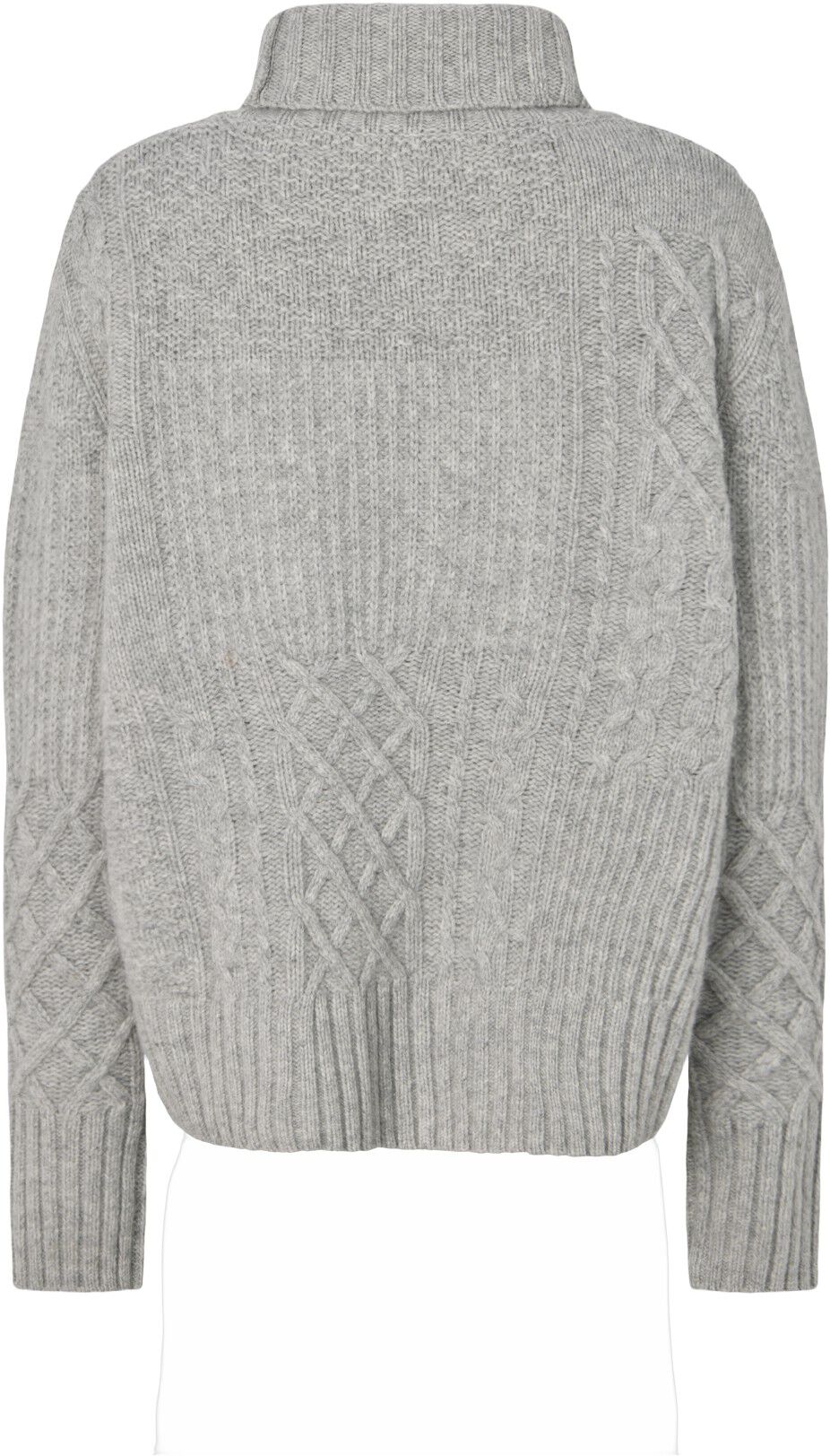 Patchwork knit sweater - Anli