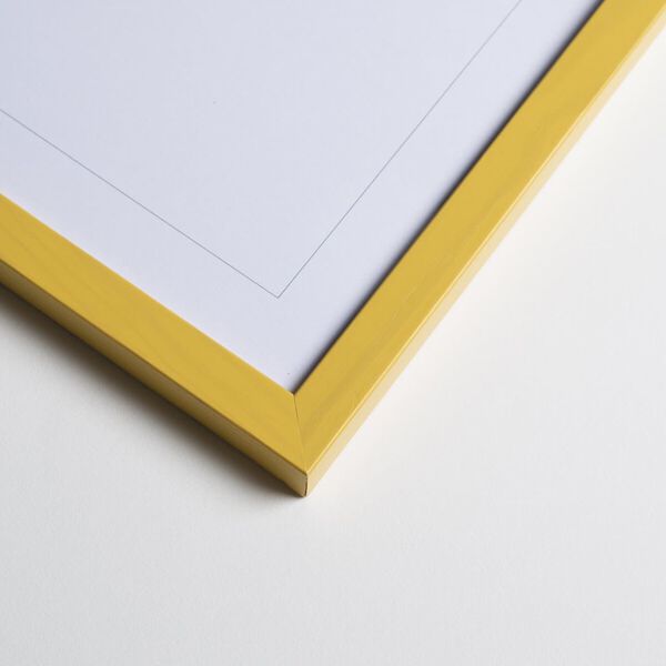 Poster&Frame - Yellow wood 50x70cm