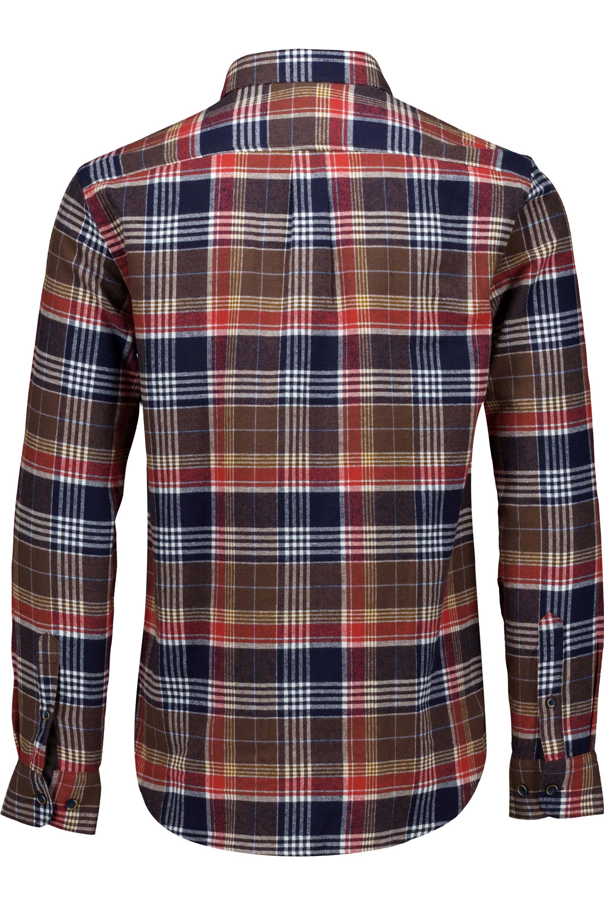 Large checked shirt L/S