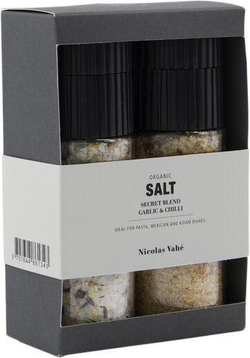 Gave&aelig;ske, Nicolas Vah&eacute; Organic Secret blend & Salt, Garlic &