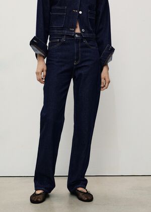 Matilda straight jeans rinse wash