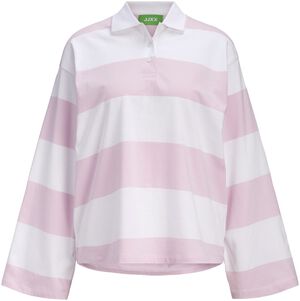 JXVILMA LS STRIPE POLO JRS