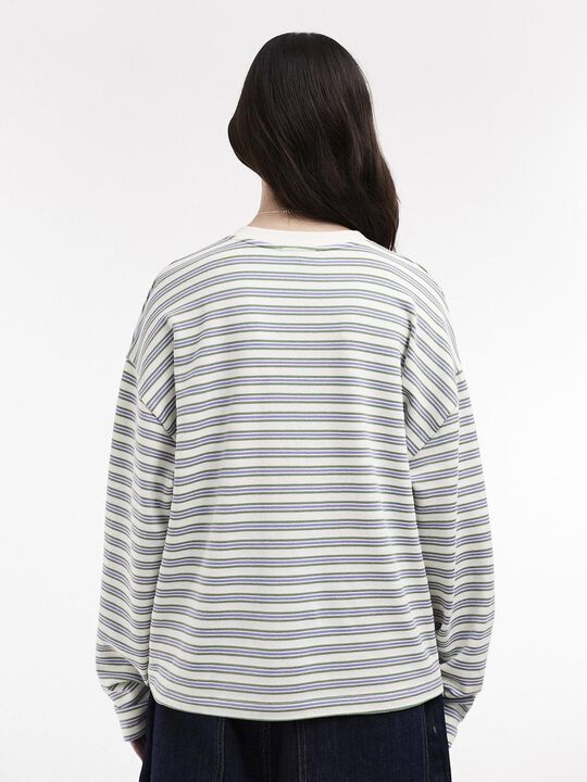 TSKAMILLE LS SKATER TEE JRS - COTTON