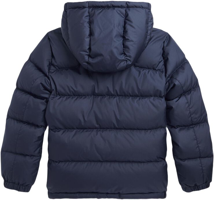 Ripstop Down Hooded Jacket Teens
