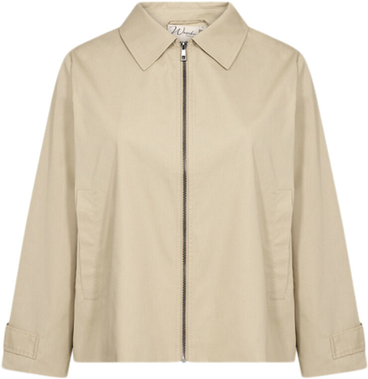 Curvy WA-CHANEEL 4 Jakke Camel