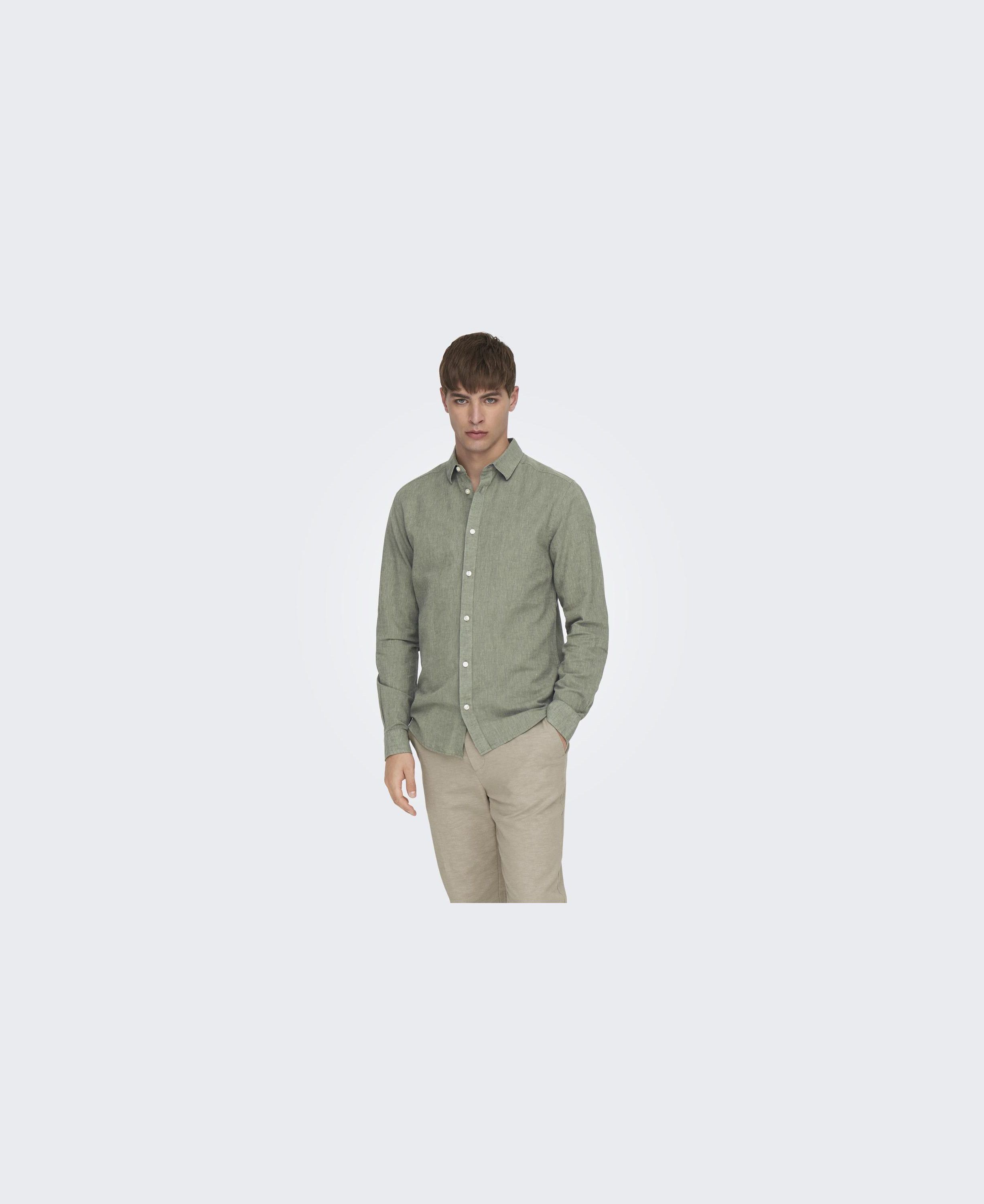 Onscaiden Life Ls Solid Linen Blend Noos